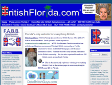 Tablet Screenshot of britishflorida.com